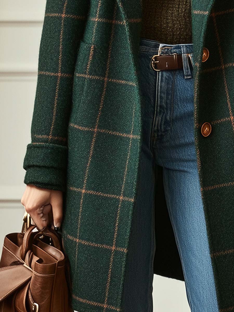 Ada | Abrigo largo elegante – Edición premium