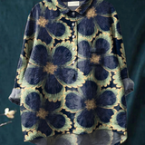 Ada | Blusa informal de mujer con estampado floral vintage