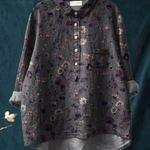 Ágata | Blusa informal de mujer con estampado floral