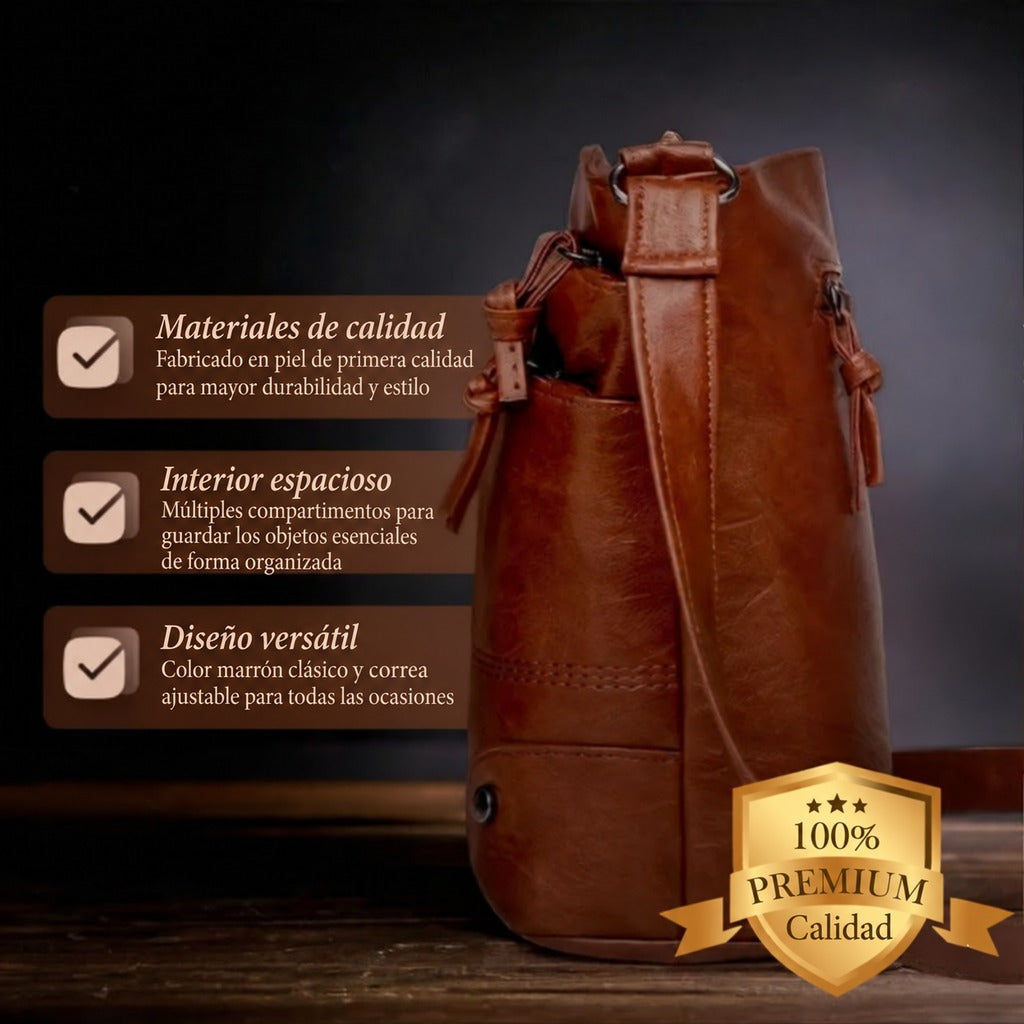 Ágata | Bolso bandolera de piel