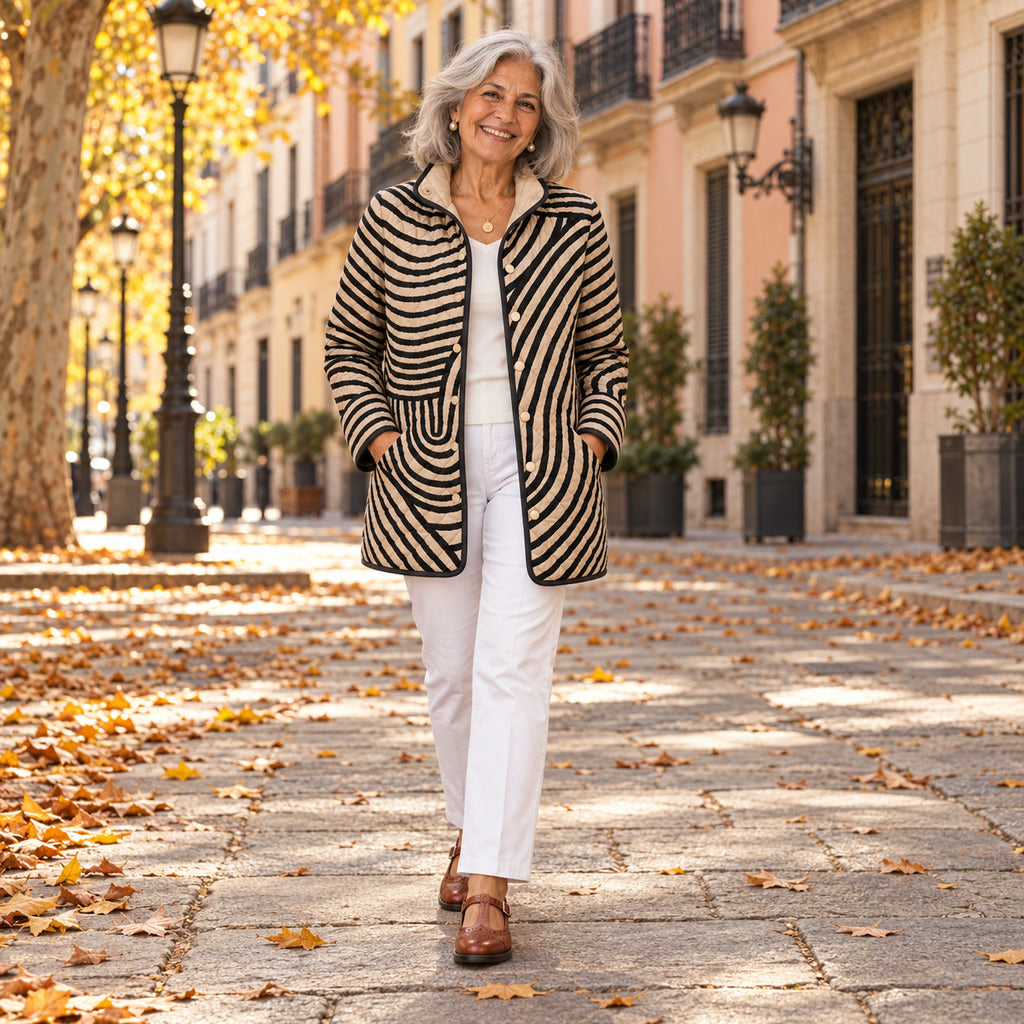 Agueda | Chaqueta acolchada, en la calle