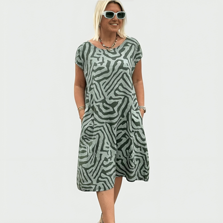 Agustina Belén | Vestido de verano estampado