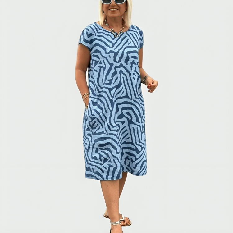 Agustina Belén | Vestido de verano estampado
