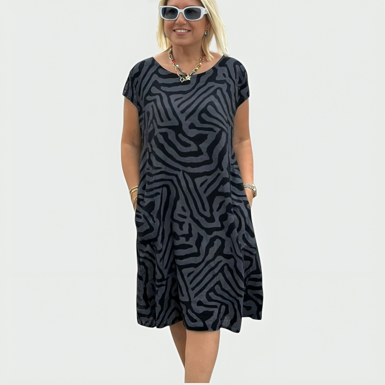 Agustina Belén | Vestido de verano estampado