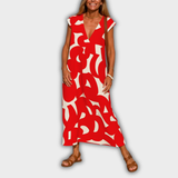 Ainhoa | Vestido con hebillas y escote en V
