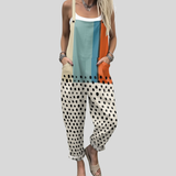 Albertina | Peto colorblock de lunares