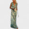 Alicia | Vestido elegante con cuello en V y detalle de lentejuelas