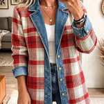 Almudena | Chaqueta vaquera patchwork de aire vintage