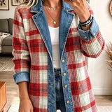 Almudena | Chaqueta vaquera patchwork de aire vintage