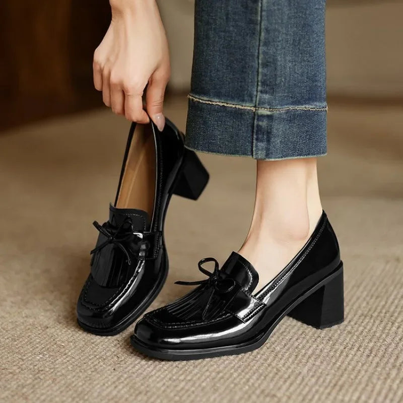 Amaia | Zapatos de salón estilo mocasín