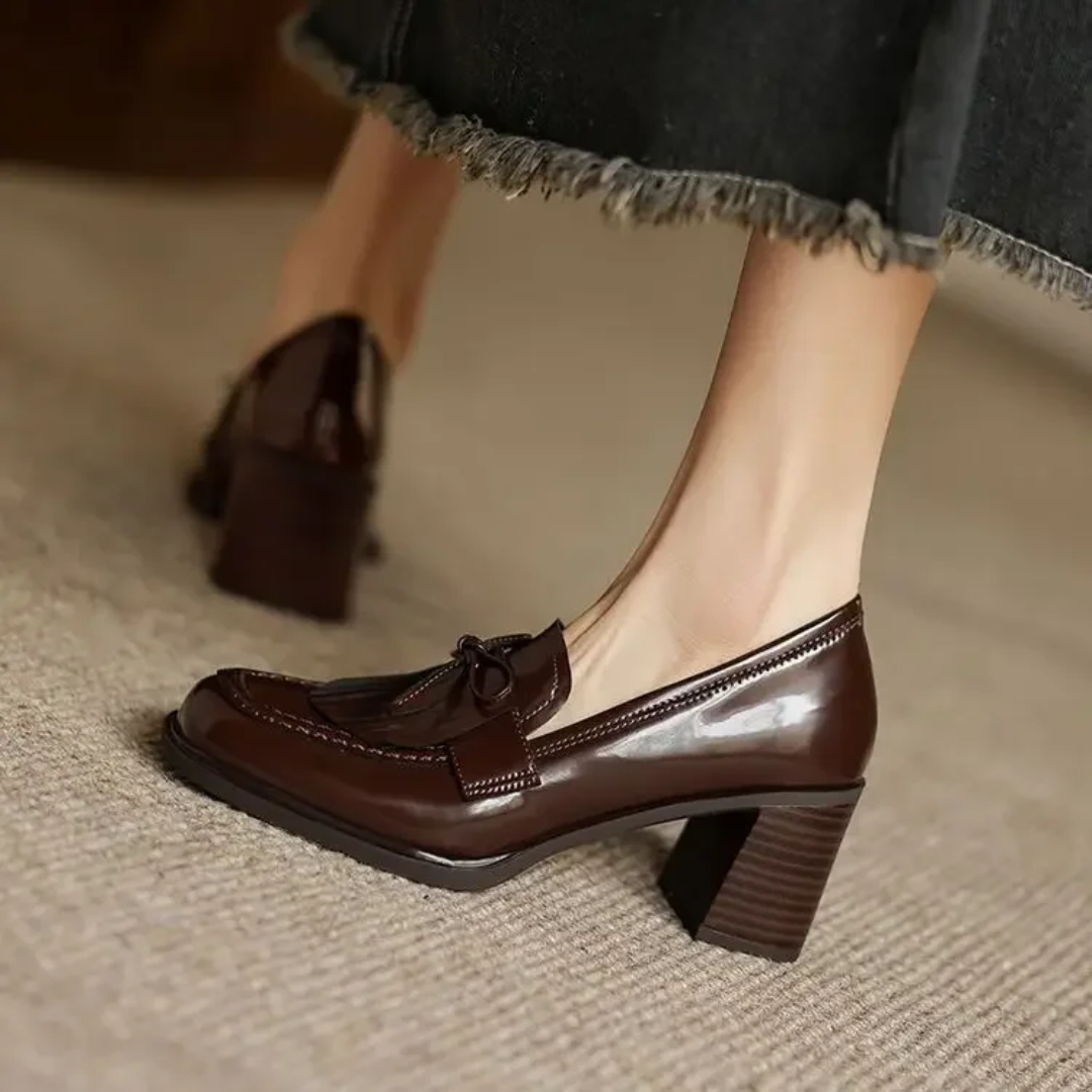 Amaia | Zapatos de salón estilo mocasín