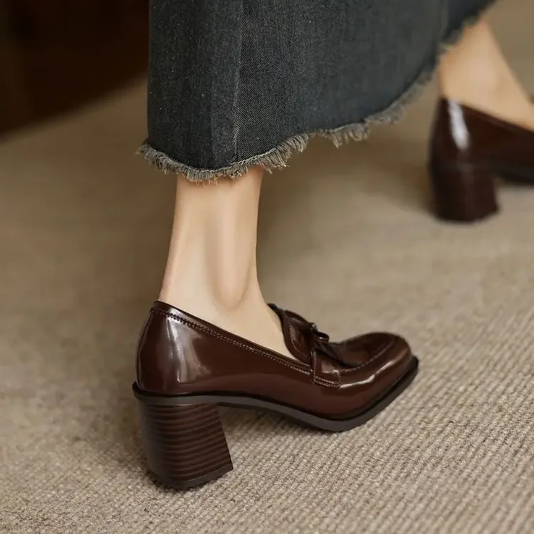 Amaia | Zapatos de salón estilo mocasín