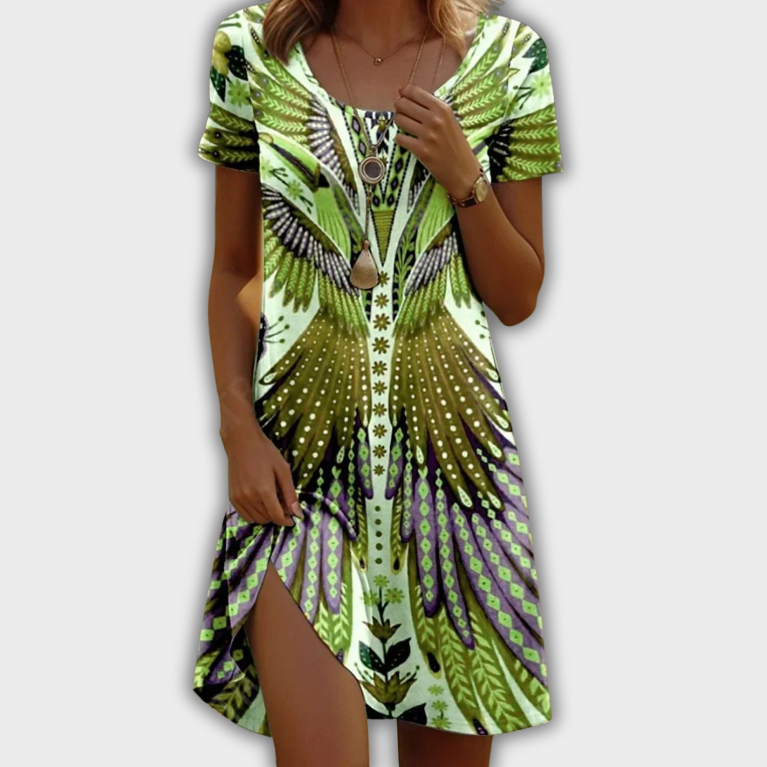 Anaís | Vestido de verano elegante de flores