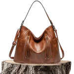 Andrea | Bolso de piel con flecos