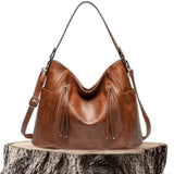 Andrea | Bolso de piel con flecos