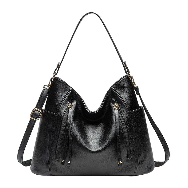 Andrea | Bolso de piel con flecos
