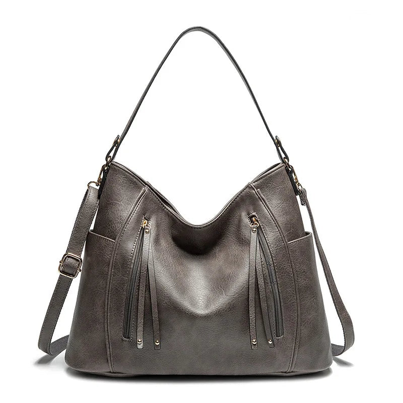 Andrea | Bolso de piel con flecos