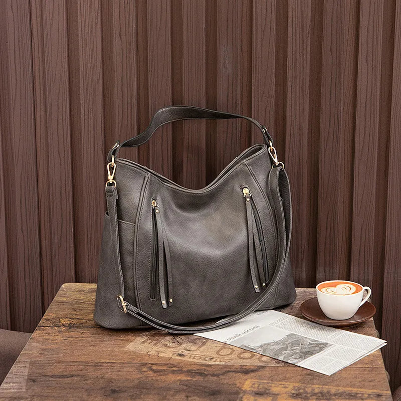 Andrea | Bolso de piel con flecos