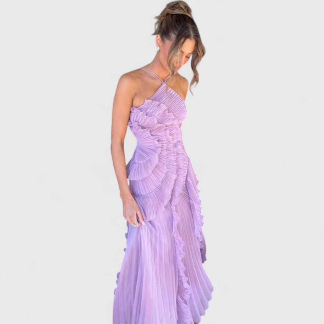 Andrea | Vestido encantador con volantes