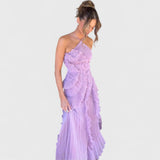 Andrea | Vestido encantador con volantes