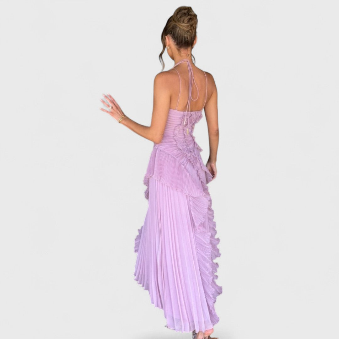 Andrea | Vestido encantador con volantes