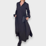 Ángela Belén | Vestido largo con aberturas laterales