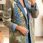 Ángeles | Chaqueta vaquera vintage de flores