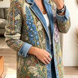 Ángeles | Chaqueta vaquera vintage de flores