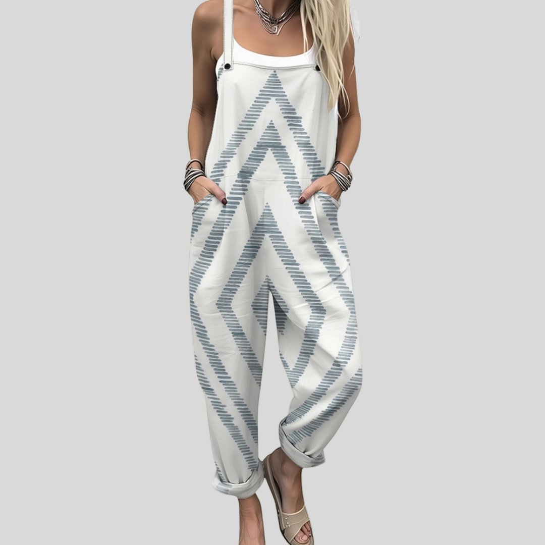 Ariadna | Peto con estampado de zigzag