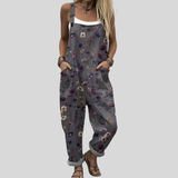 Ariana | Peto gris con flores de colores