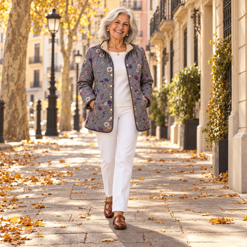 Ascensión | Chaqueta acolchada, en la calle