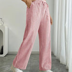 Asunción | Pantalón de rayas elegante con bolsillos