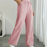 Asunción | Pantalón de rayas elegante con bolsillos