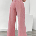 Asunción | Pantalón de rayas elegante con bolsillos