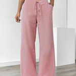 Asunción | Pantalón de rayas elegante con bolsillos