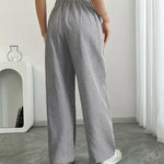 Asunción | Pantalón de rayas elegante con bolsillos