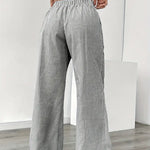 Asunción | Pantalón de rayas elegante con bolsillos