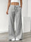 Asunción | Pantalón de rayas elegante con bolsillos