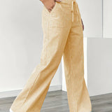 Asunción | Pantalón de rayas elegante con bolsillos