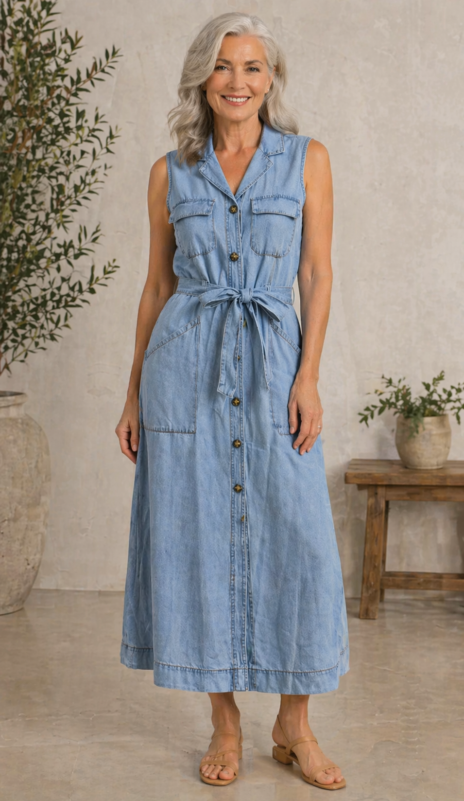 Azucena | Vestido vaquero