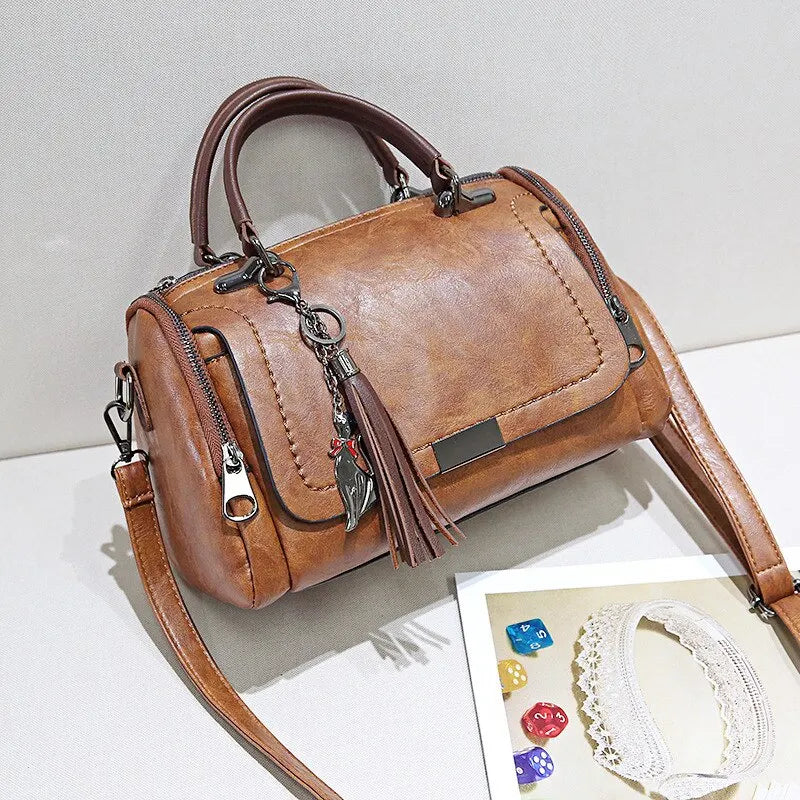 Bárbara | Bolso de piel texturizado