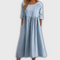 Begonia | Vestido en armonía de azules
