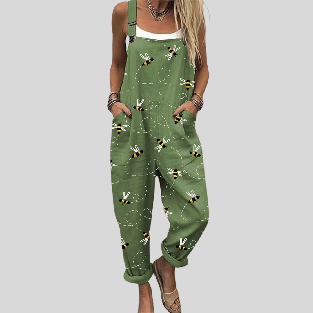 Benita | Peto verde con abejas