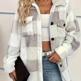 Bernarda | Chaqueta polar de rayas elegante