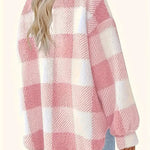 Bernarda | Chaqueta polar de rayas elegante