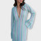 Bernarda | Vestido largo con cuello en V, aire de vacaciones