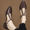 Berta | Zapatos Mary Jane clásicos con detalle trenzado