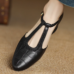Berta | Zapatos Mary Jane clásicos con detalle trenzado