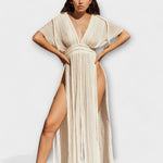 Brígida | Vestido largo kimono de estilo griego