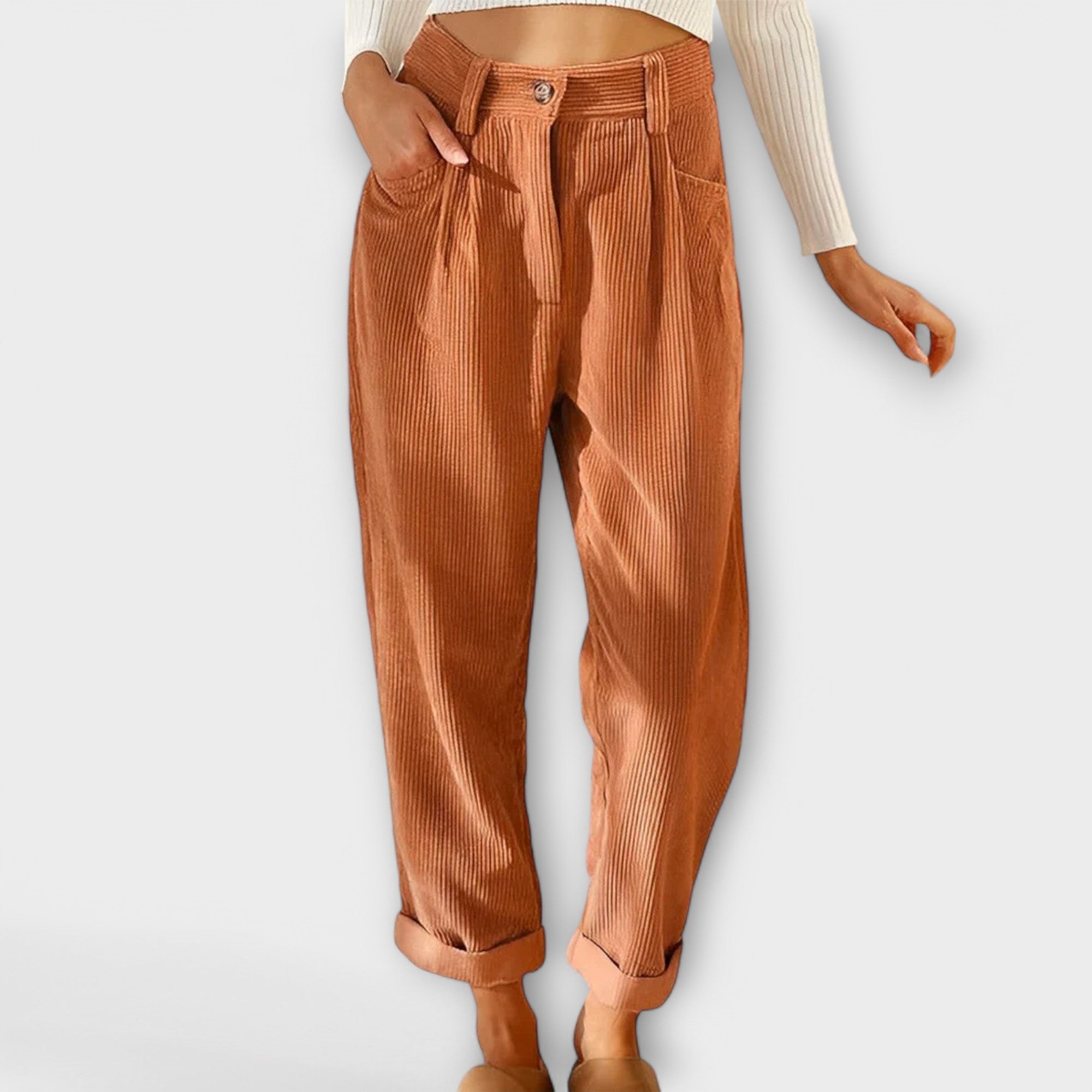 Candelaria | Pantalón moderno de pana
